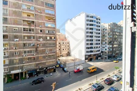 شقة للإيجار 260 م رشدى ( شارع ابو قير مباشرة ) تصلح إدارى او سكنى