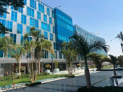 مكتب متشطب للايجار في كابيتال الشيخ زايد 100م Office fully finished for rent in capital business park