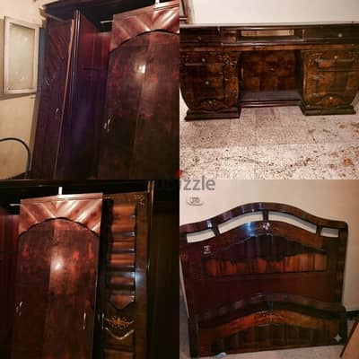 للبيع غرفة نوم كاملة بحالة جيدة جداً - 6 قطع بسعر مناسب