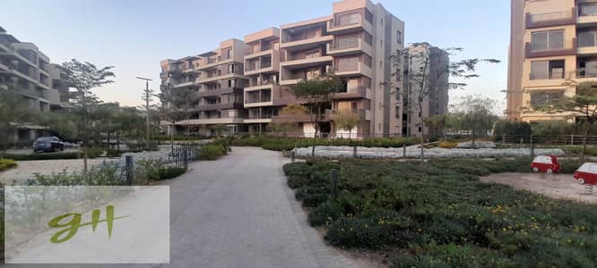 شقة مع جاردن اوبن فيو جاهزة للاستلام للبيع في بالم هيلز، القاهرة الجديدة Palm Hills New Cairo