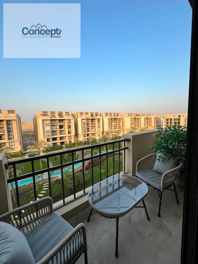 للإيجار شقة مفروشة فندقية في كمبوند المراسم – التجمع الخامس عفش جديد اول استخدام new cairo marassem fifth square