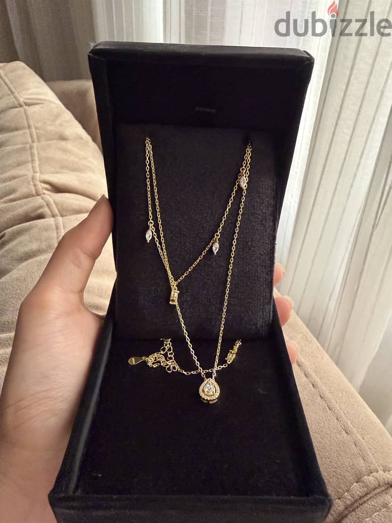 Artsy silver necklace 3