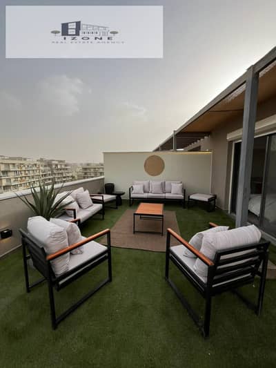 استوديو ايجار مفروش في سوديك فيليت V Residence Villette القاهرة الجديدة New Cairo 40 متر ومساحة خارجية 70 متر موقع مميز