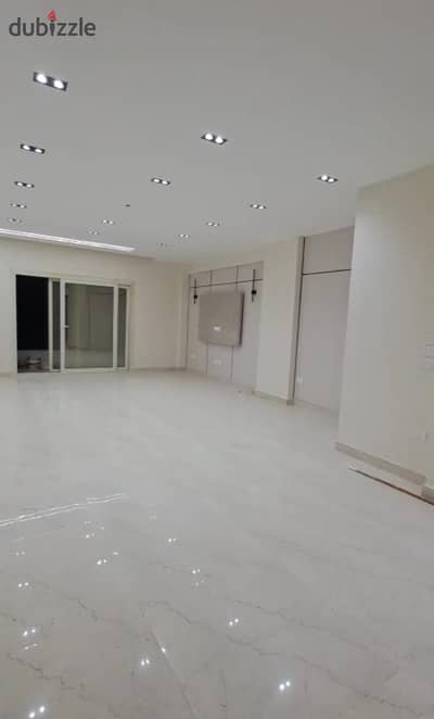 Duplex for rent in Al Narges Buildings, first occupancy, ultra super lux, 350 meters, garden view, elevator available