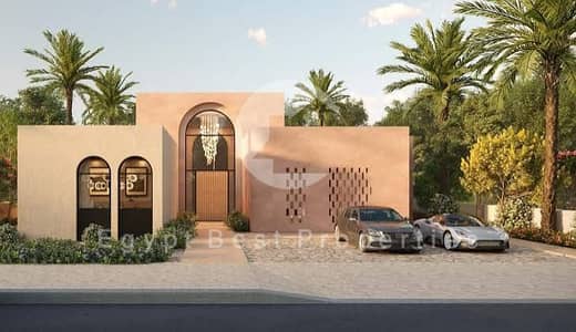 Own Your Chalet Fully Finished With ACs and Kitchen Cabinets with direct view lagoon