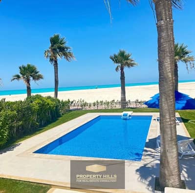 For sale Panoramic chalet on the sea, fully finished next to Stella Sidi Abdel Rahman, North Coast