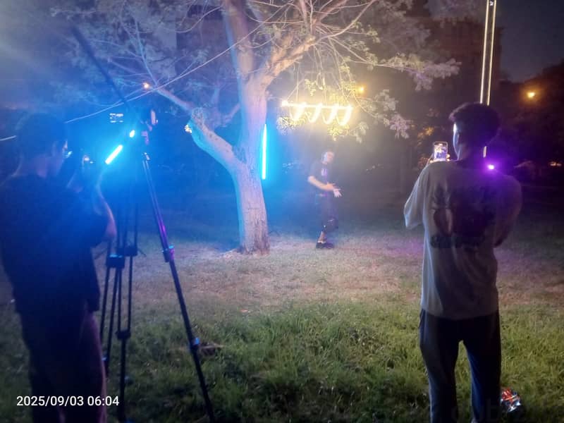 A filmmaker is available for work 1