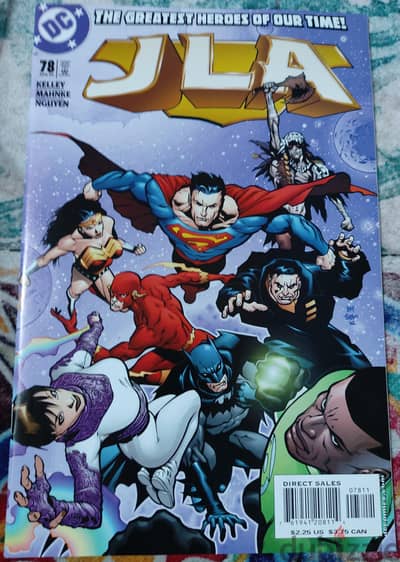 مجموعة كوميكس إنجليزي متنوعة Comics Batman - JLA - Robin