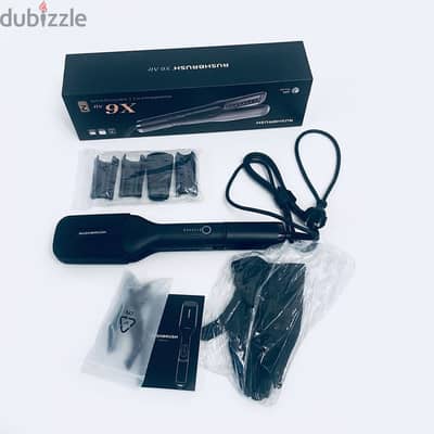 Rush Brush X6 Air 2in1 | مكواه ومجفف شعر راش بروش - بحالة الزيرو بالفا