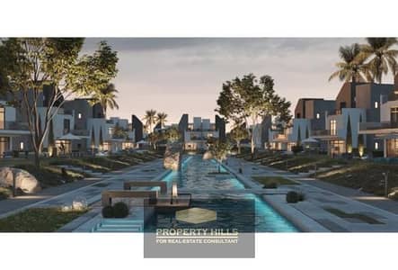 فيلا تاون باقل سعر  استلام فوري في Rivers من تطوير مصر الشيخ زايد