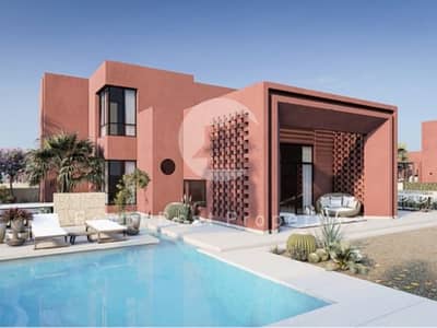 Luxury single-level villa with 3 bedrooms, direct lagoon view in El Gouna | Fully finished + ACs | 15% Down Payment | Up to 6 Years Installments