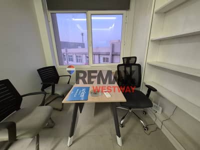 مكتب للايجار في الشيخ زايد مفروش مميز جدا office for rent in el sheikh zayed fully furnished