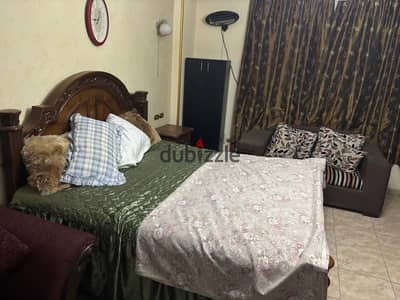 Available furnished room with male staff in the main Manial area