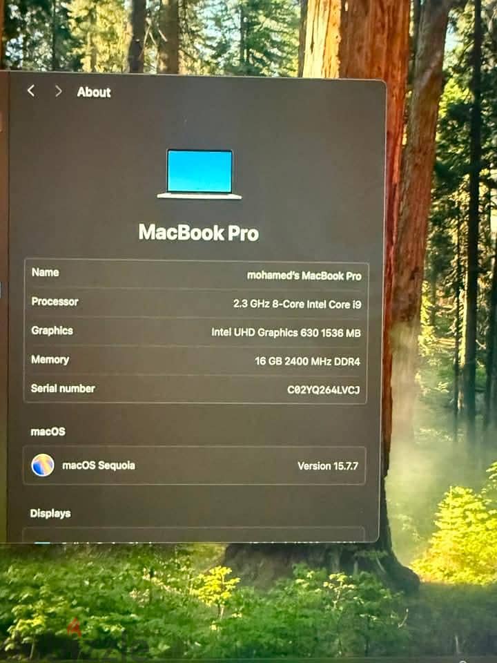 macbook pro 2019 3