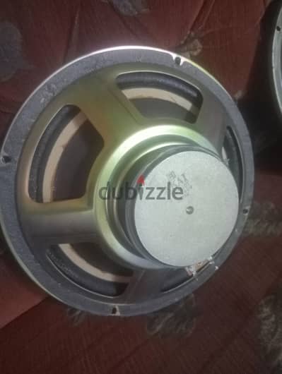 سماعتين ووفر ماركة AKAI ياباني 10 بوصه ٥٠ واط