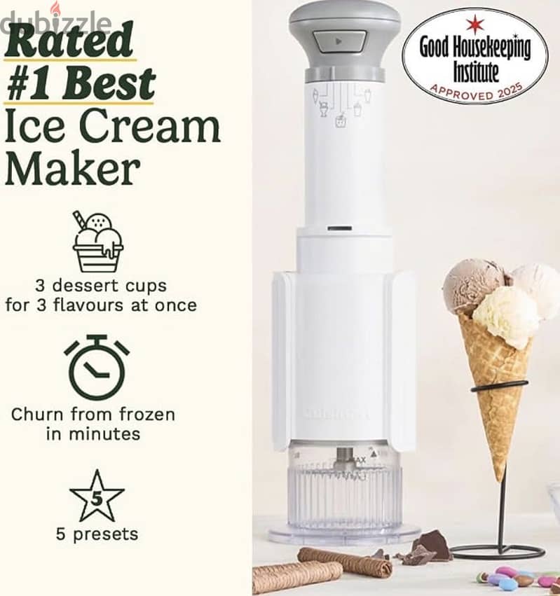 Cusineart fast freeze icecream maker 3