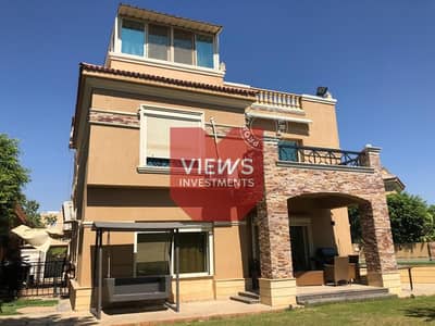 ڤيلا مستقلة للبيع متشطبه بالكامل جاهزة للاستلام بموقع متميز في كمبوند جراند ريسيدنس Grand residence