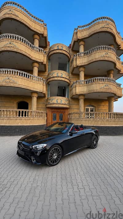 مرسيدس كابورليه كوبيه للإيجار |Mercedes E300 Cabriolet 2023 for Rent