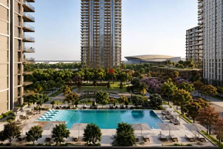 Apartment for Sale in Aeon, Sheikh Zayed | 3 Bedrooms | Fully Finished with ACs | Ready to Move