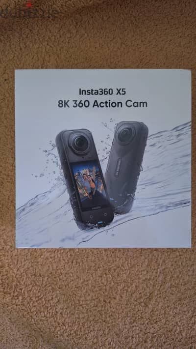 Insta360 X5 8K 360 Action Camera – Standard Bundle – NEW