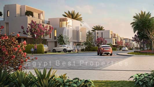 ارخص سعر في الماركت استلام فوري موقع مميز كواترو فيلا للبيع في كمباوند سيتي جيت ديار القطرية التجمع الخامس القاهرة الجديدة