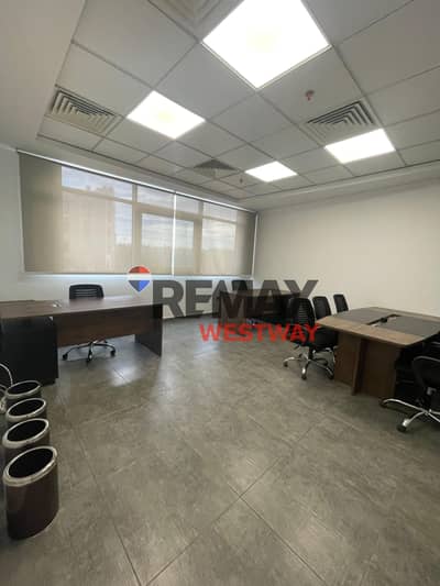 مكتب اداري للايجار في قلب الشيخ زايد Office for rent in the heart of El Sheikh Zayed
