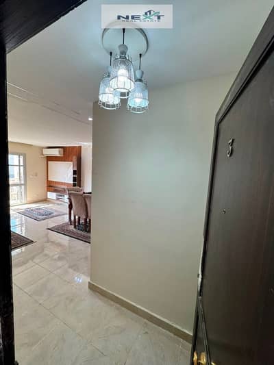 A great deal on a furnished apartment for rent in one of the most prestigious and distinguished phases of Madinaty, in B10. The apartment is 116 squar