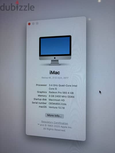 Apple iMac Retina 4K 21.5”