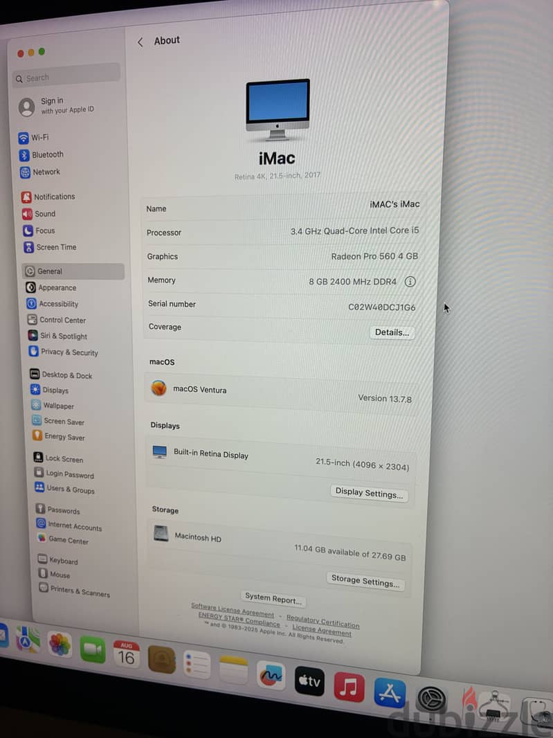 Apple iMac Retina 4K 21.5” 1
