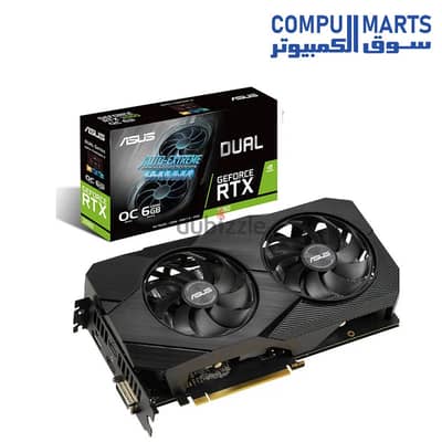 كارت شاشه RTX 2060 ASUS DUAL EVO OC