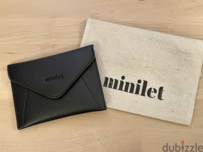 Minilet black card holder