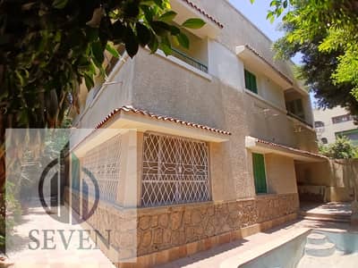 *Administrative villa for rent, 400 sqm, prime location in Sarayaat Al-Maadi for major companies*