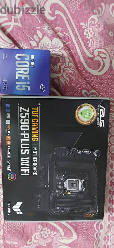 Intel Core i5-10400F + ASUS TUF Z590-PLUS WiFi 6 Bundle