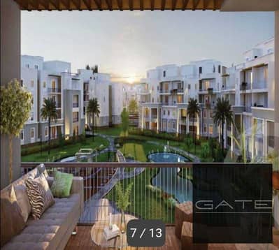 شقة للبيع أرضي بجاردن للبيع في سوديك أكتوبر بلازا  فيو مباشر على الـ Infinity Pool | كمبوند متكامل وجاهز للسكن بسعر خاص لسرعه البيع