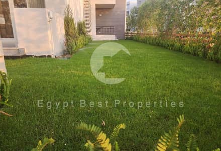 بسعر مميز شقة 135م+حديقة 115م بالفرش والاجهزة CFC للبيع استلام فوري في  كايرو فستيفال سيتي التجمع الخامس