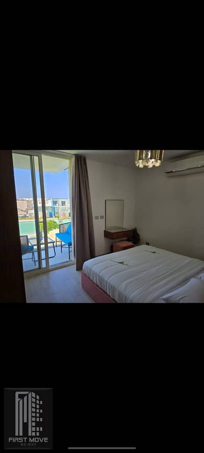 شاليه متشطب فيو عالبحر واللاجون | بمقدم 5% واقساط علي اطول فترة سداد في الساحل في fouka bay راس الحكمة | مشروع ساكن وعايش