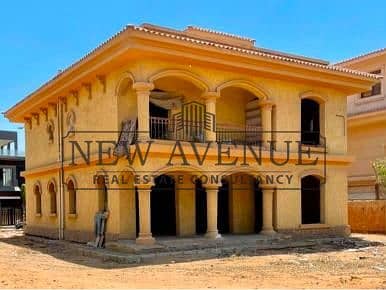 Ready to move Standalone Villa Type M for sale in Rehab Hills New Cairo developed by Talaat Mostafa group TMG