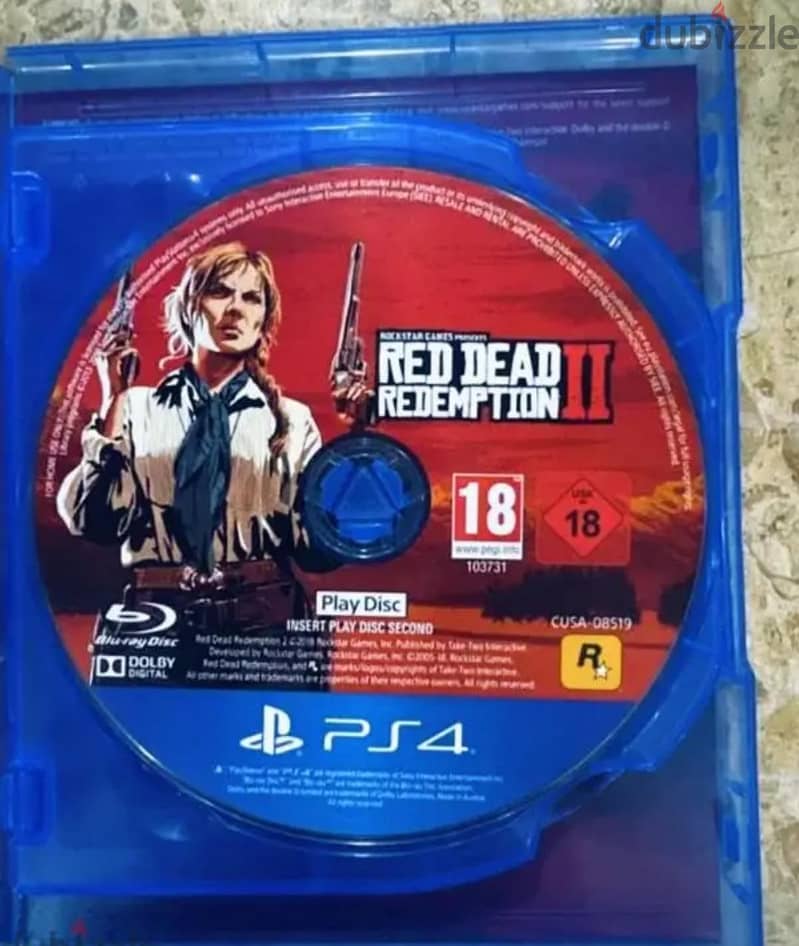 Red Dead redemption 2 ps4 1