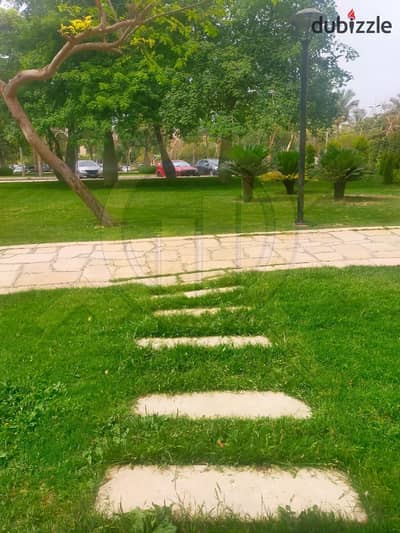 شقة مفروشة للايجار في مدينتيB2 مساحه 106م بجاردن 43م أرضي بجاردن للإيجار في مدينتي