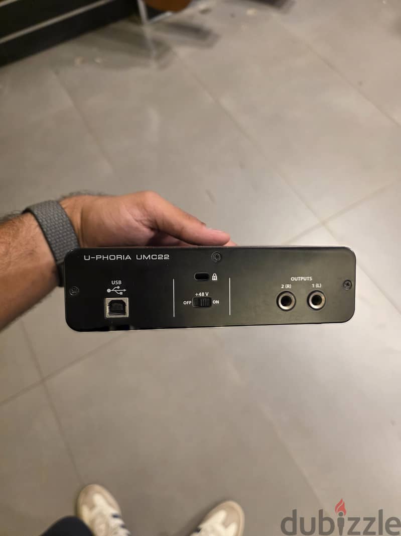 behringer umc22 2