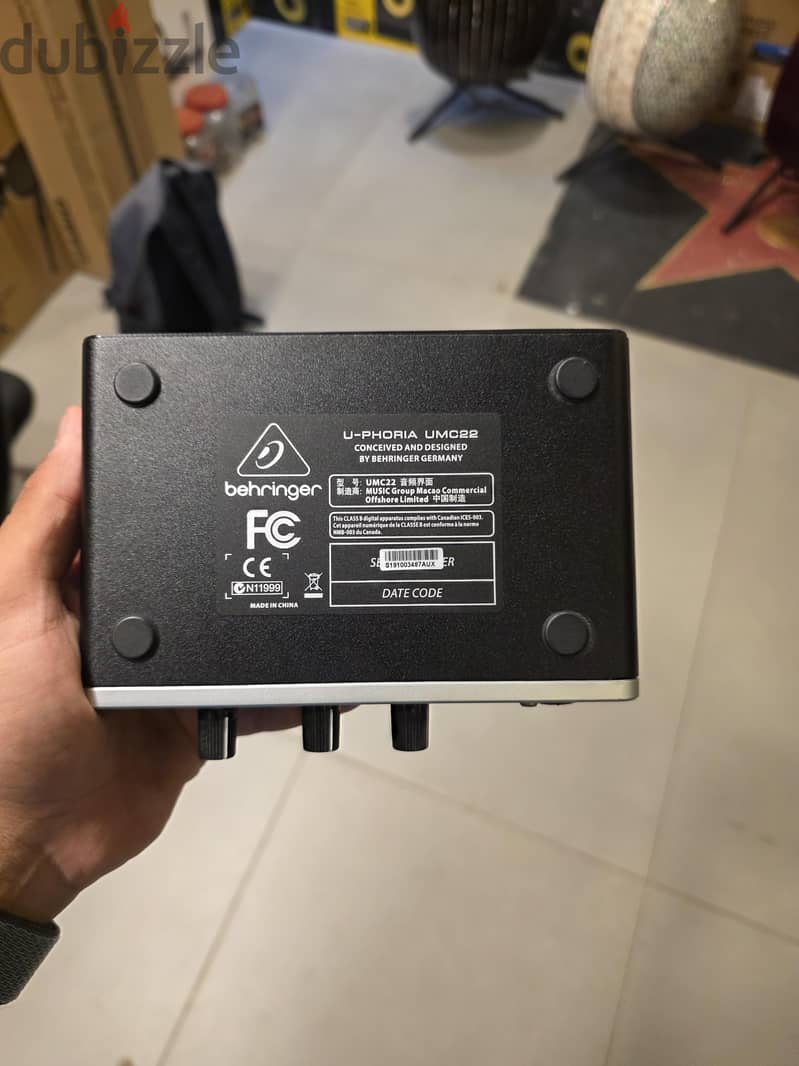 behringer umc22 3