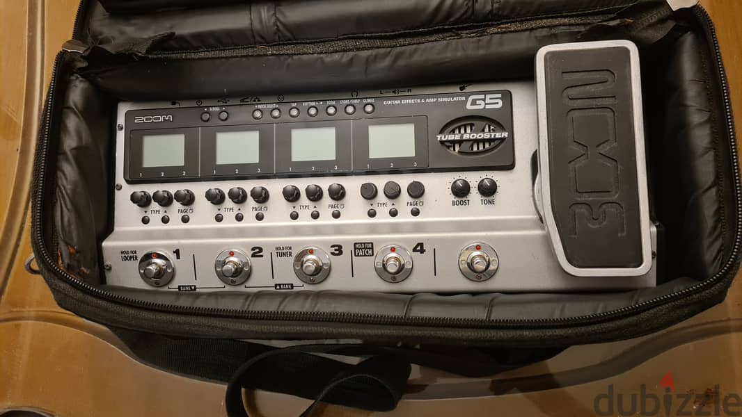 ZOOM G5 Multi Effects + Case 8