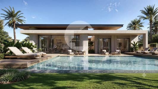 فيلا One Story  للبيع في اوجامي  سوديك راس الحكمة متشطبة ومفروشة بتوقيع Nobu Hotel نوبو تقسيط على 8 سنين بمقدم 5%