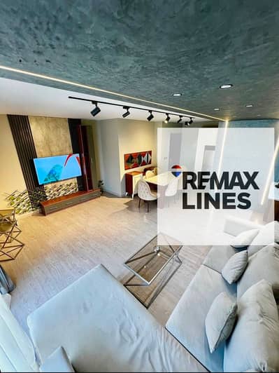 Furnished apartment for rent in Madinaty B12 Group 121 area 116m 3 rooms and 2 baths distinctive location