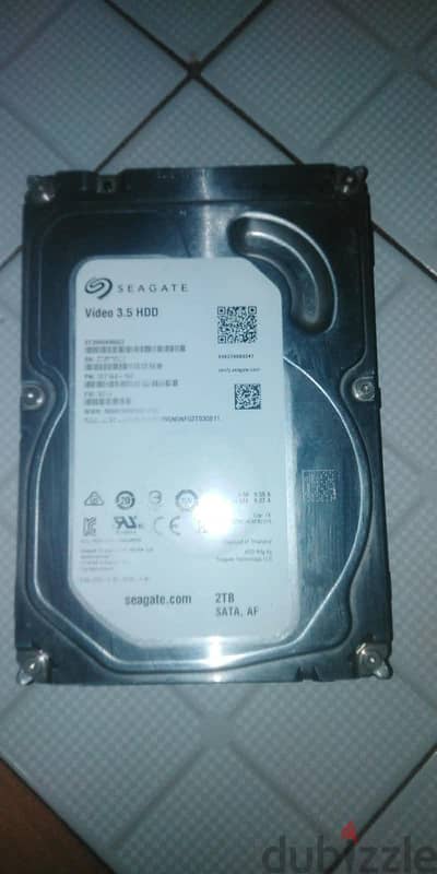 هرد سجيت جيمنج 2TB هلث100%