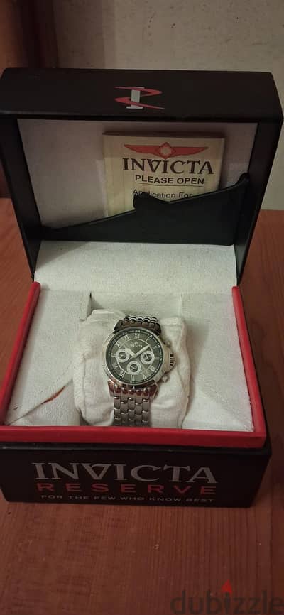 ساعة يد رجالي Invicta Reserve أصلية وارد أمريكا
