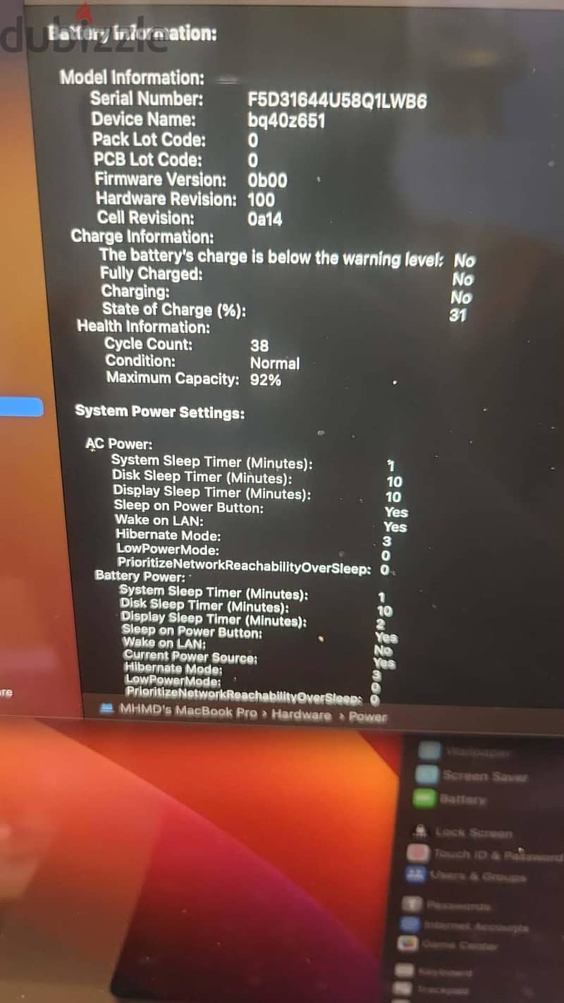 MacBook Pro M2 Pro 16 inch 32 ram 8