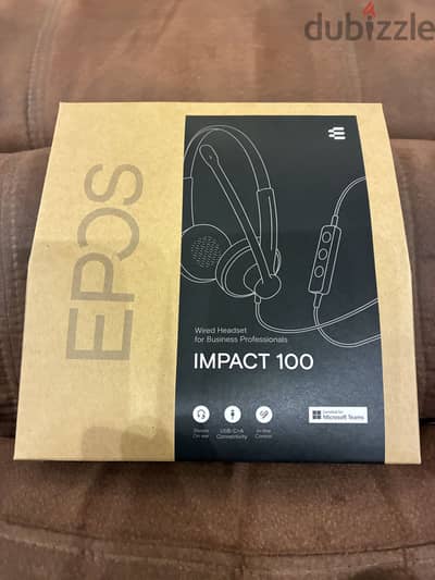 سماعة EPOS IMPACT 100 أصلية – جديدة زيرو ومقفولة