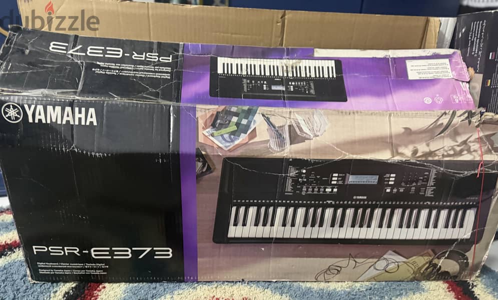 Yamaha Piano PSR E373 1