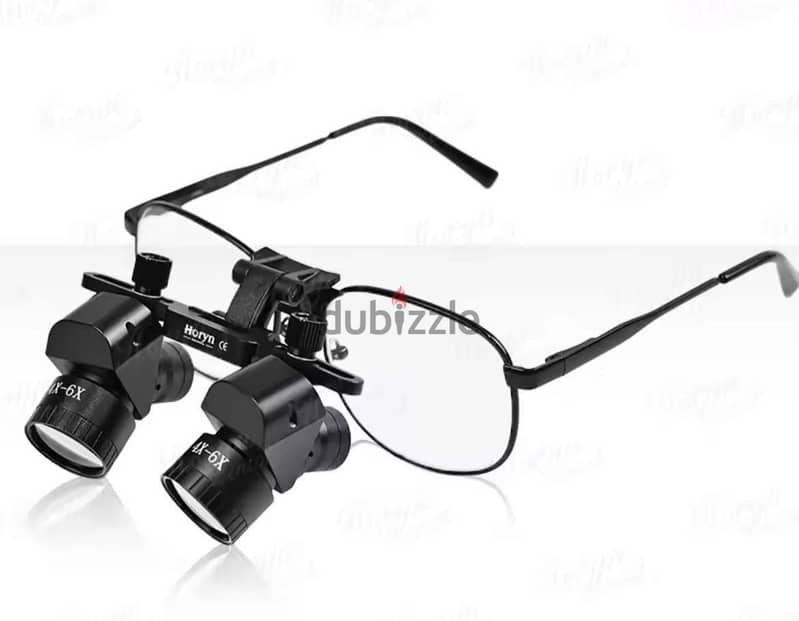 Ergonomic loupes 4-6x  with 40K light 1